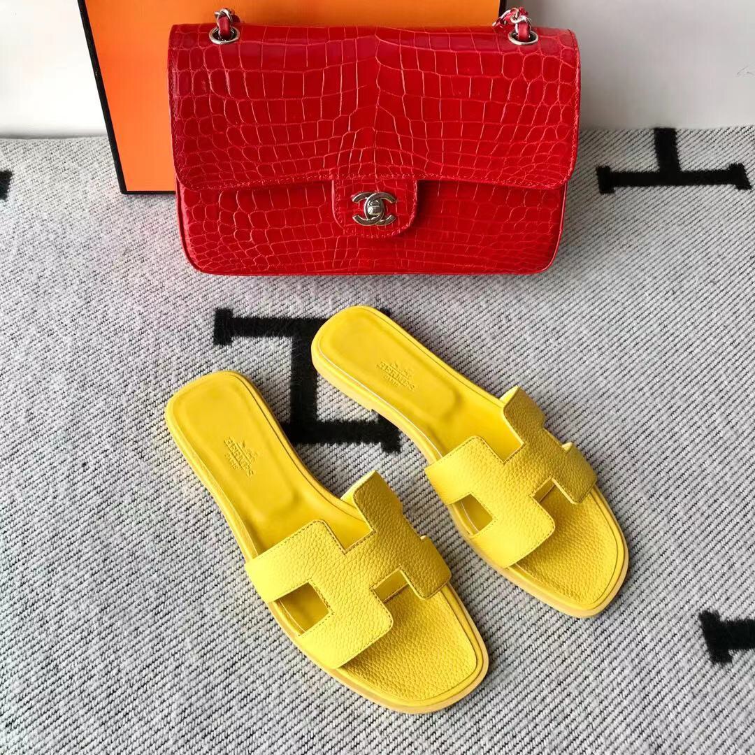 에르메스 올수공 오란 슬리퍼 샌들 토고 20